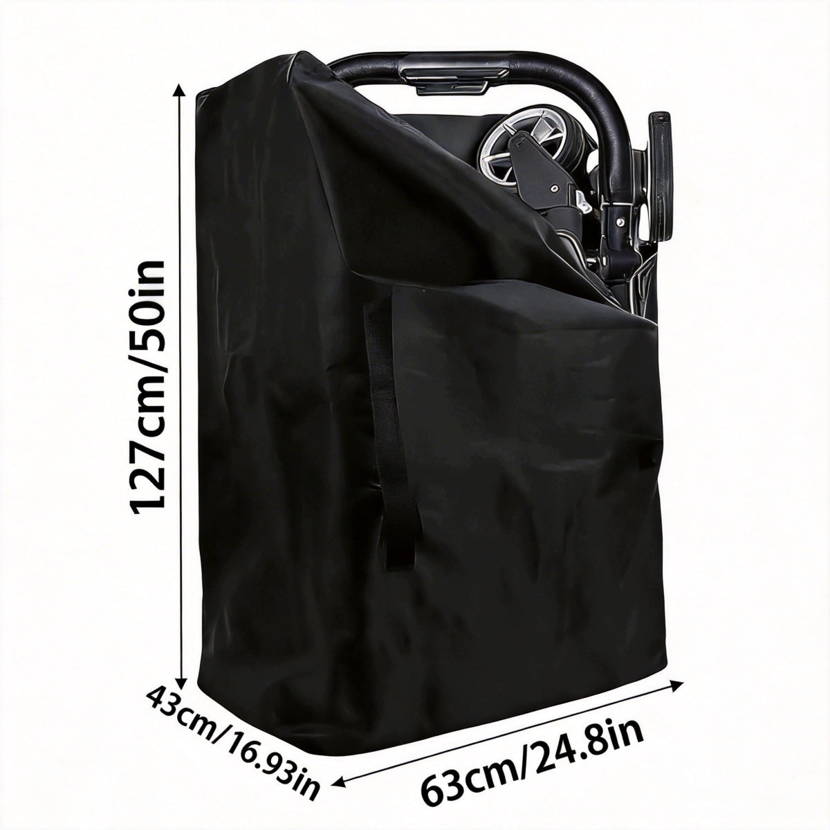 Baby Stroller Bag Waterproof For Airplane With Shoulder Straps Brand no brand