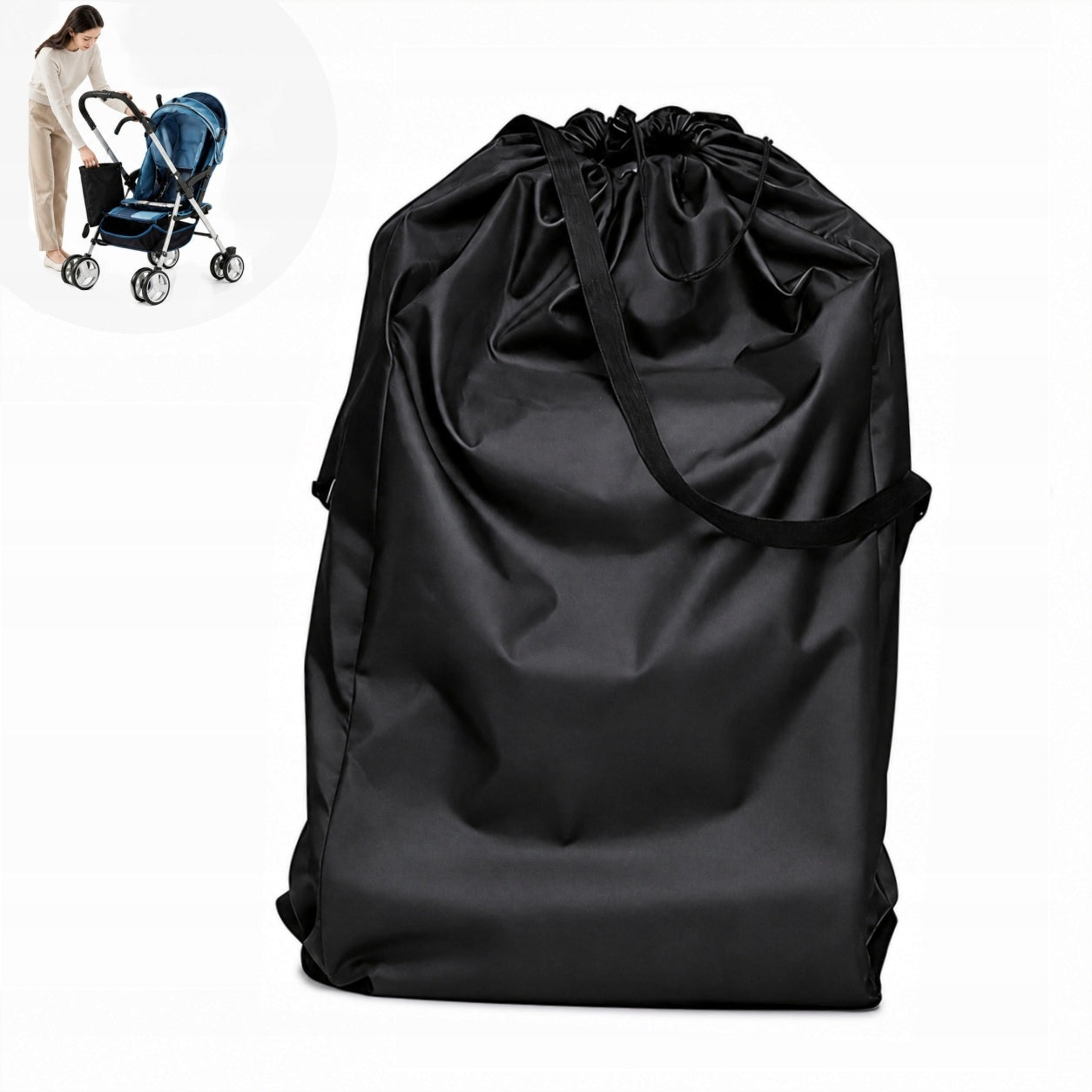 Baby Stroller Bag Waterproof For Airplane With Shoulder Straps