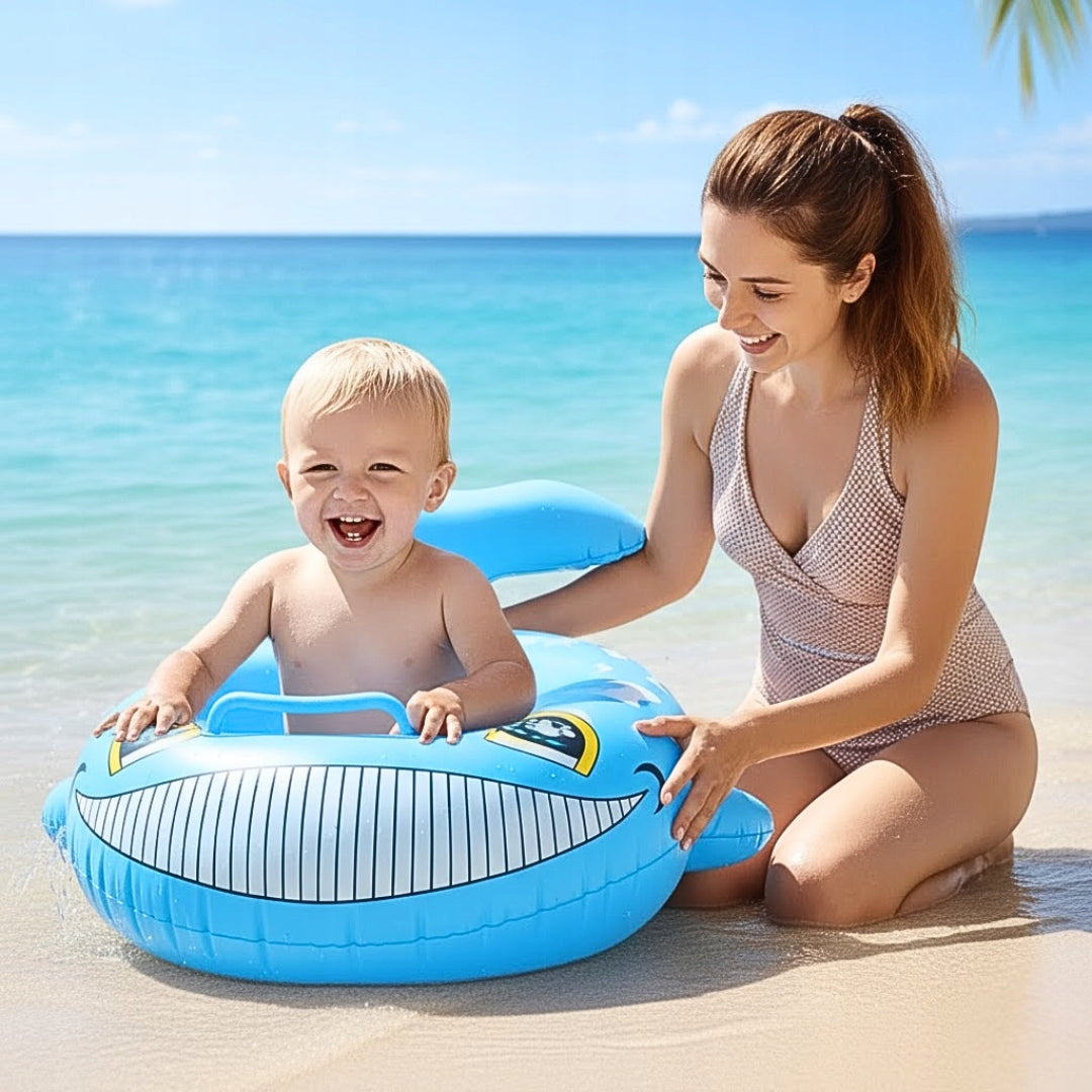 Baby Swimming Wheel Infants SEAT HANDLE Shark WHALE Manufacturer code WIELORYB Koło Do Pływania UCHWYT SIEDZISKO