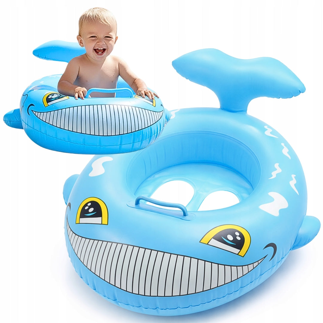 Baby Swimming Wheel Infants SEAT HANDLE Shark WHALE