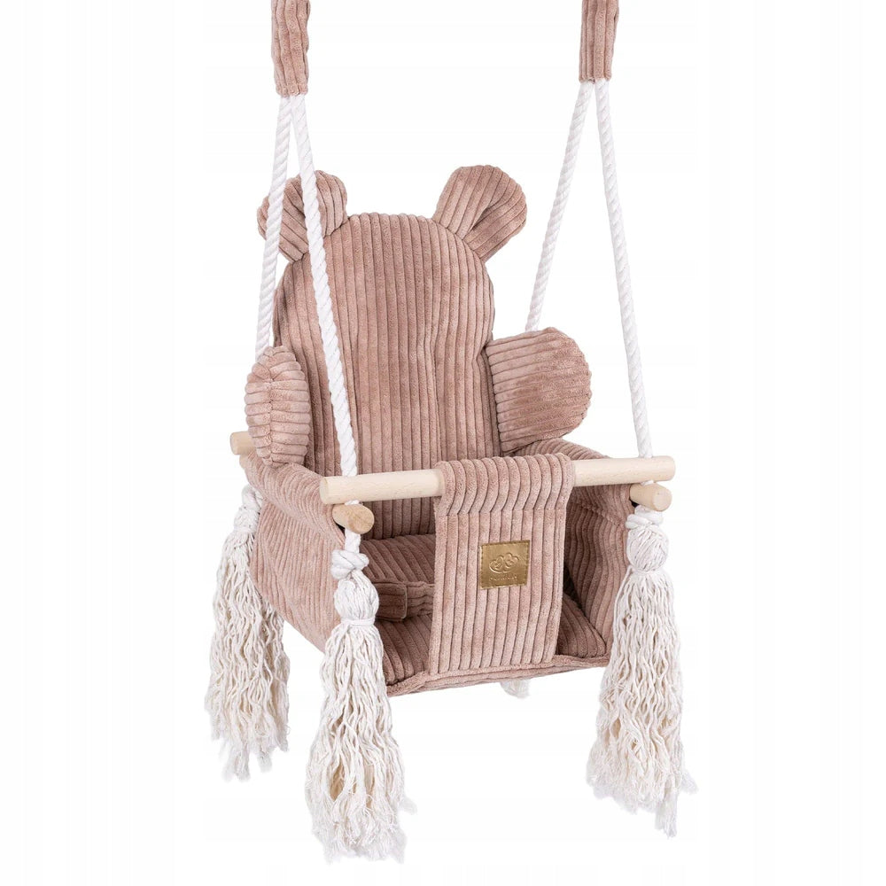 Baby Swing for Home - Bear Swing Pink
