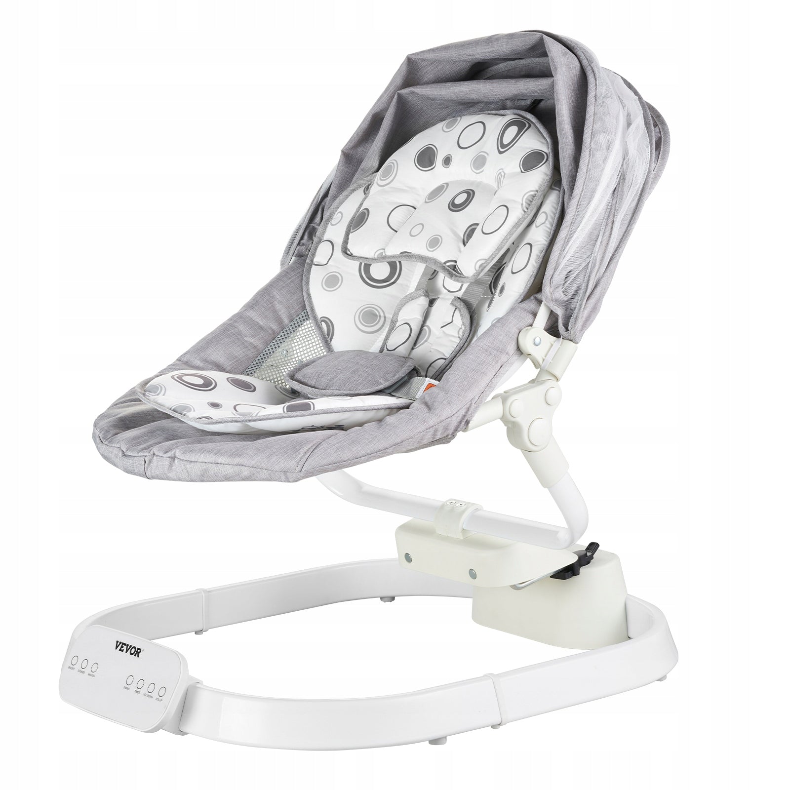 Baby Swing for Infants 3 Speeds 3 Seat Positions Remote Control Bluetooth Manufacturer code YEQQQZCIMDCPF