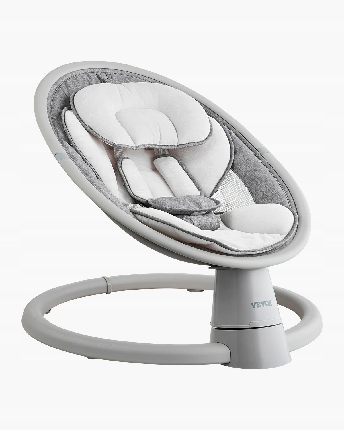 Baby Swing for Infants 5 Speeds Remote Control Bluetooth Lullabies Cushion