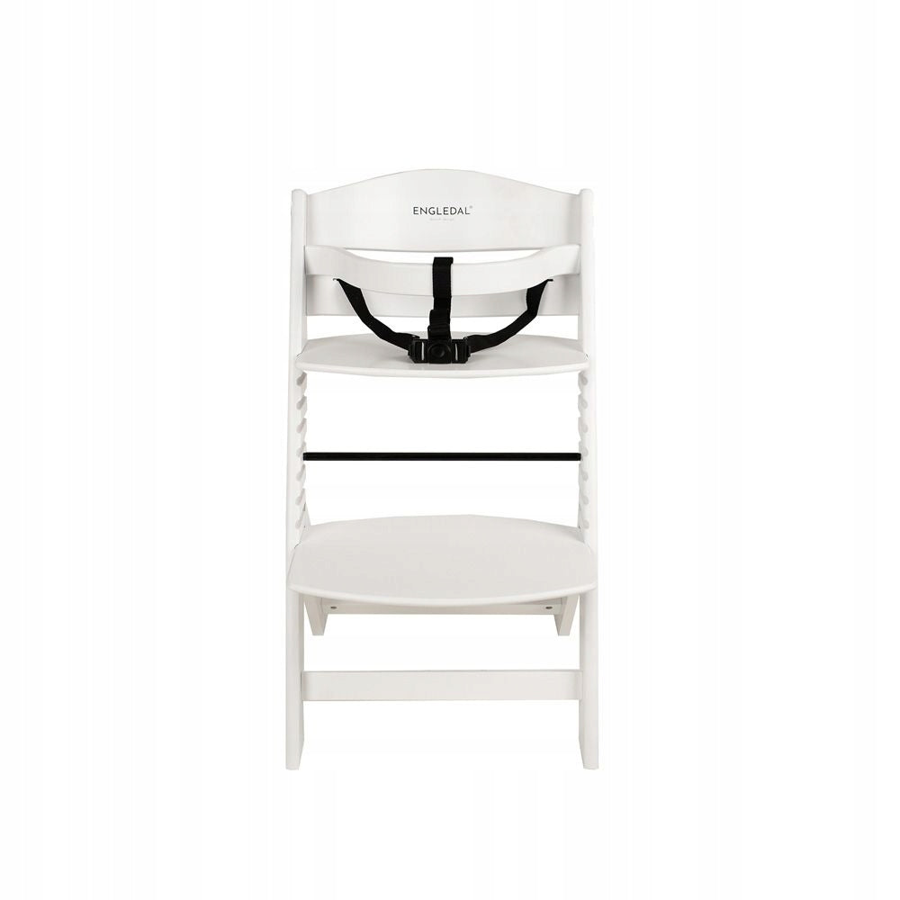 Baby Trold Wooden High Chair 3in1 ENGLEDAL Højstolen White Manufacturer code 5704211724001