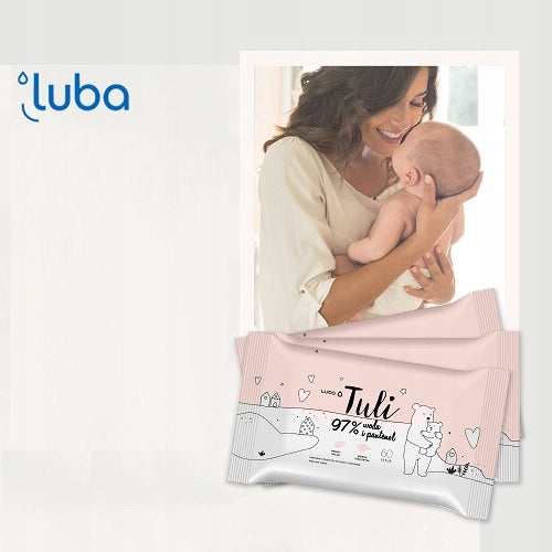 Baby Wipes LUBA Tuli - Water and Panthenol set of 720 pcs. EAN (GTIN) 15902488034800