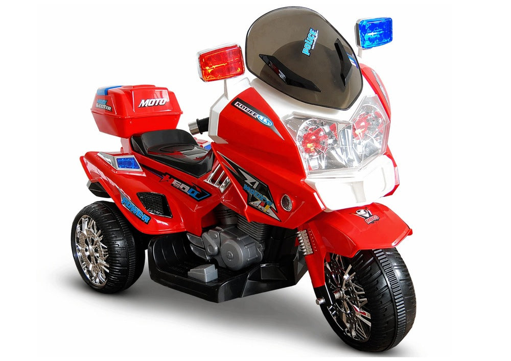 Baby gift electric motor red with led and sounds