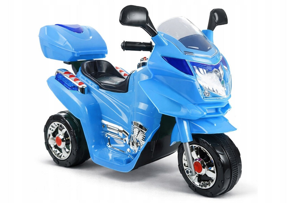 Baby gift motor for battery blue with led and sounds