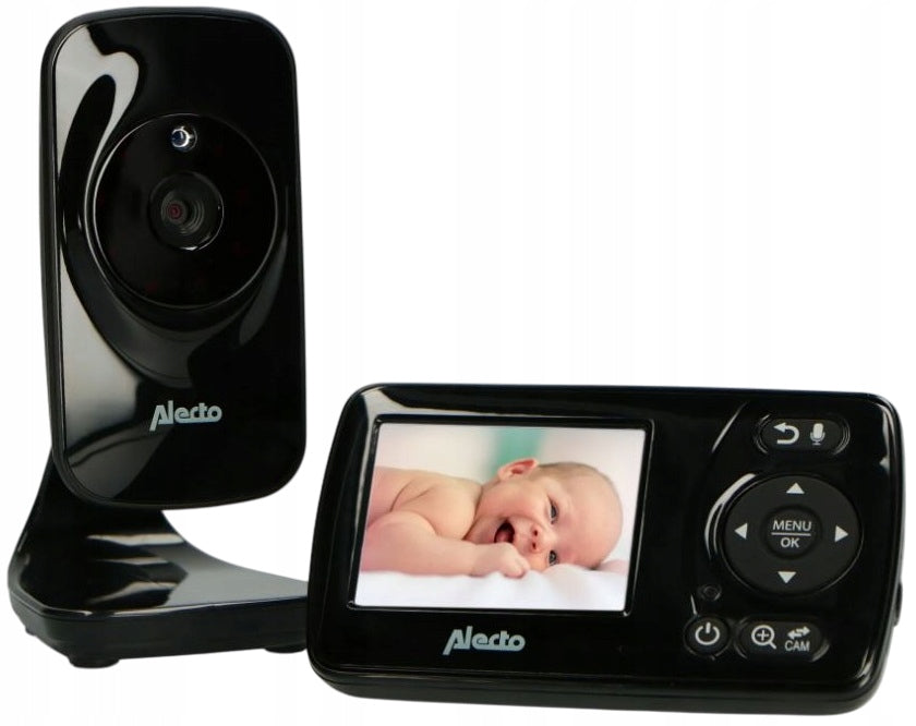 Baby monitor Alecto DVM71BK - videoniania with colour display