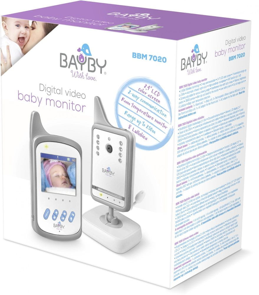 Baby monitor Bayby white 'Fast Poland' Brand Bayby
