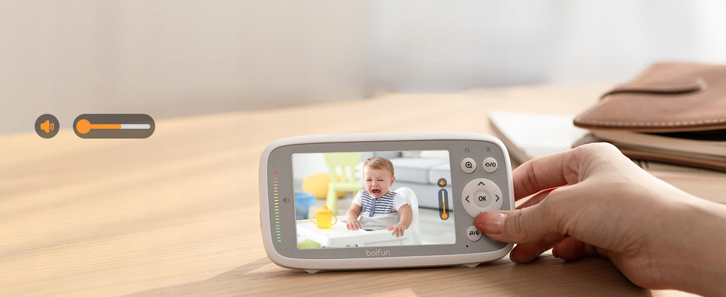 Baby monitor Boifun white