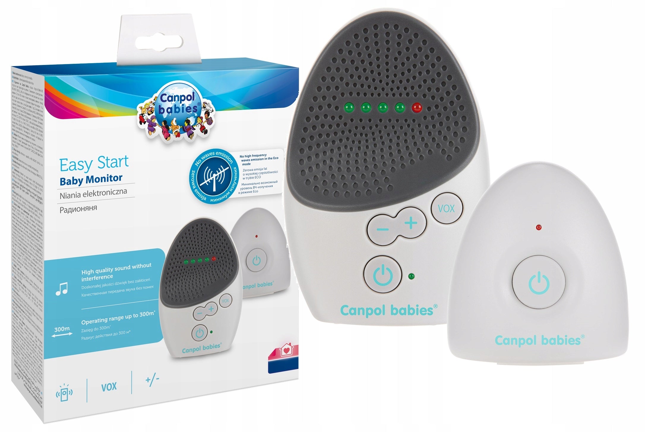 Baby monitor Canpol multicolor Manufacturer code 77/100