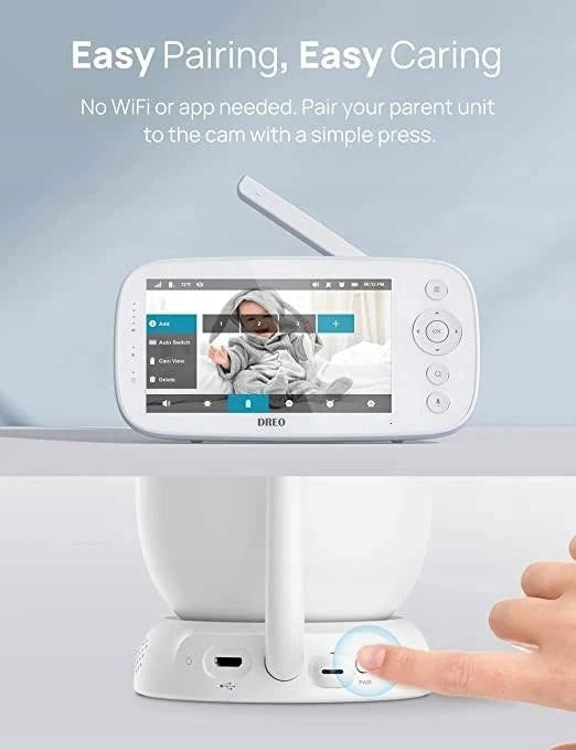 Baby monitor Dreo DR-BBM001 range up to 300m Manufacturer code 6911651513259
