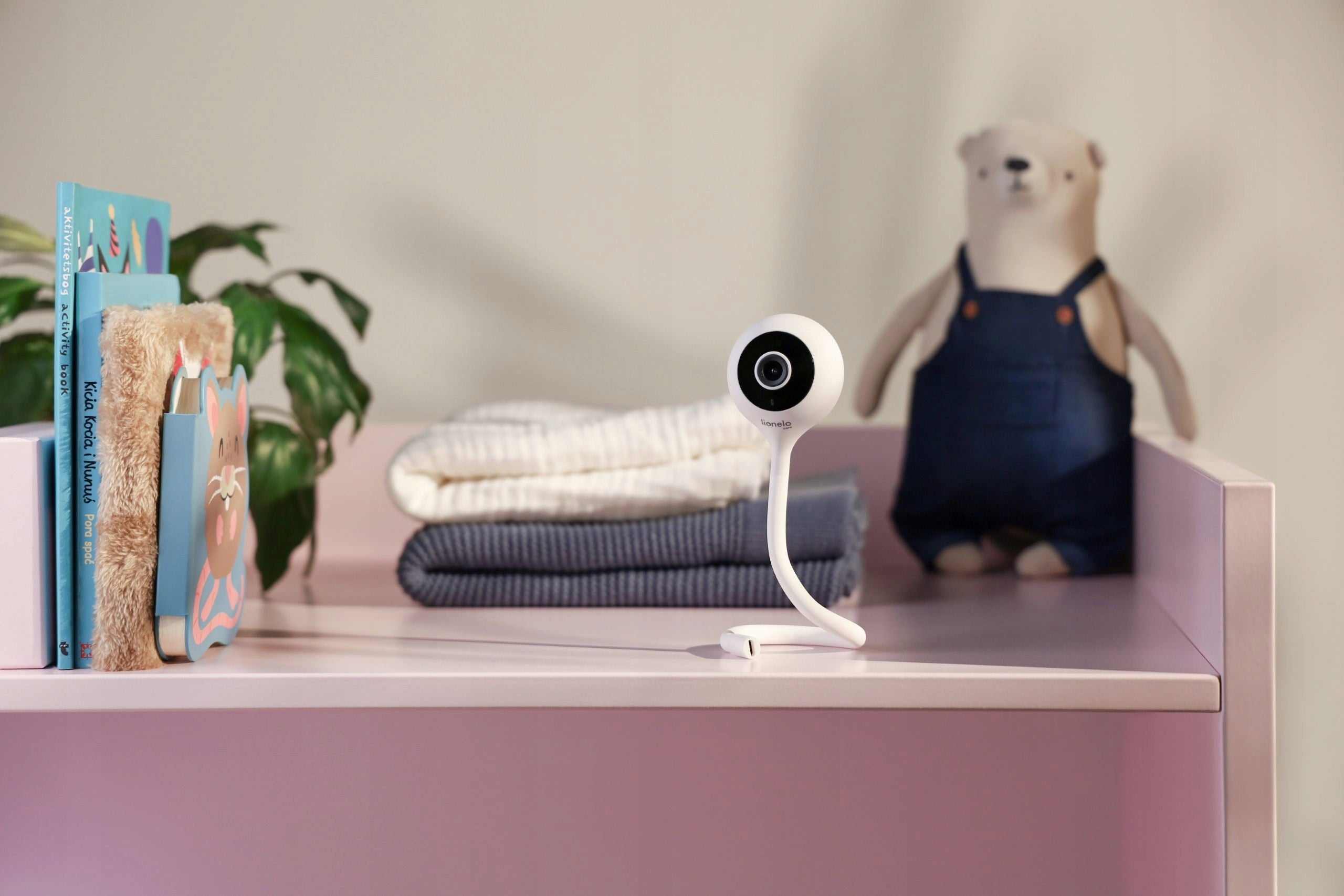 Baby monitor LIONELO Babyline Smart Black Packaging status original