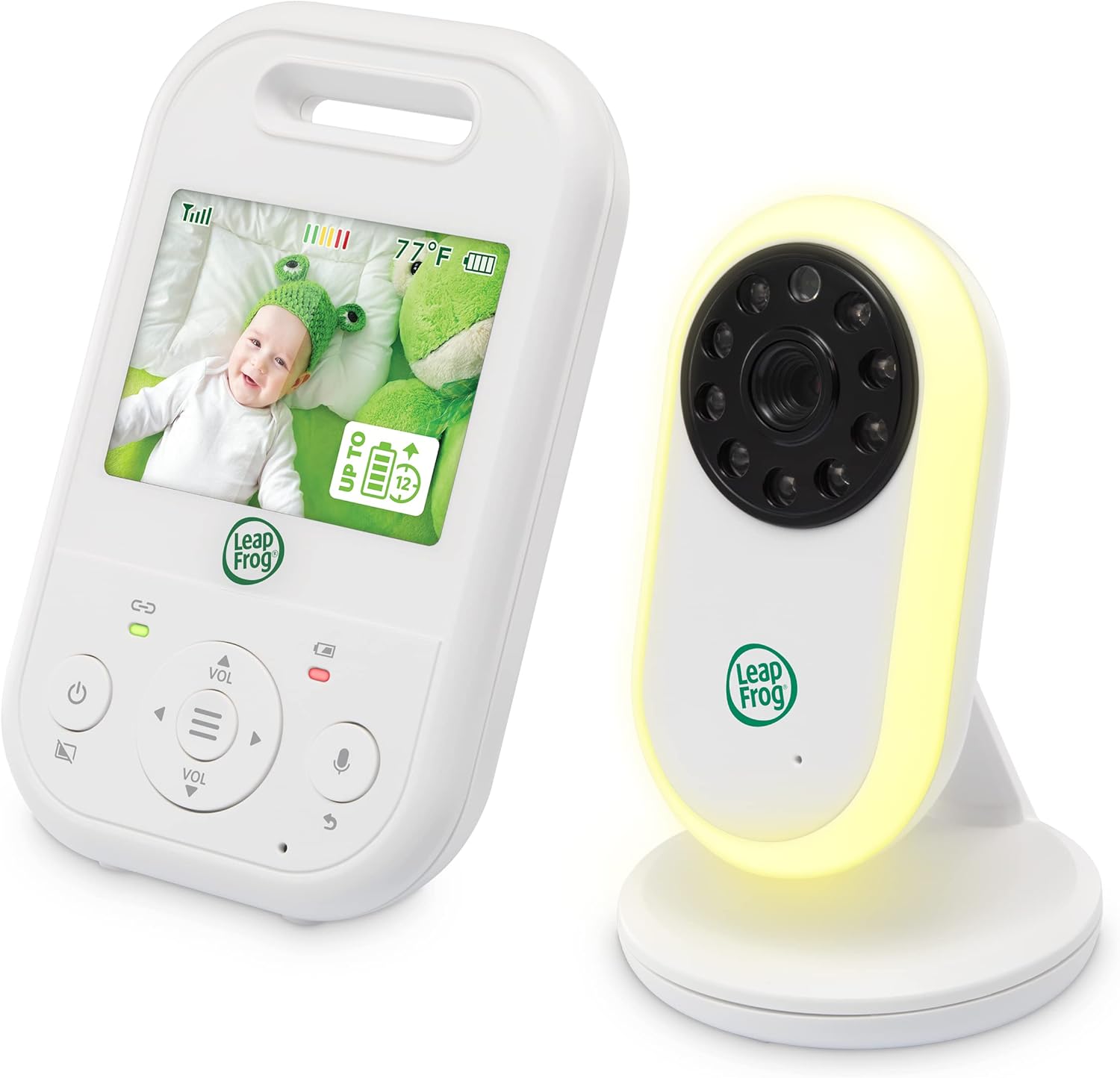 Baby monitor LeapFrog white 2,8"/7,1 CM P22 Manufacturer code 52136