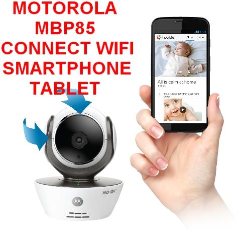 Baby monitor Motorola MBP85 Connect white EAN (GTIN) 5012786032507
