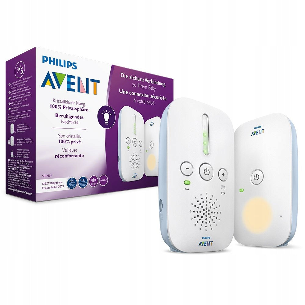 Baby monitor Philips Avent Essential SCD503/26 with audio DECT function Packaging status original