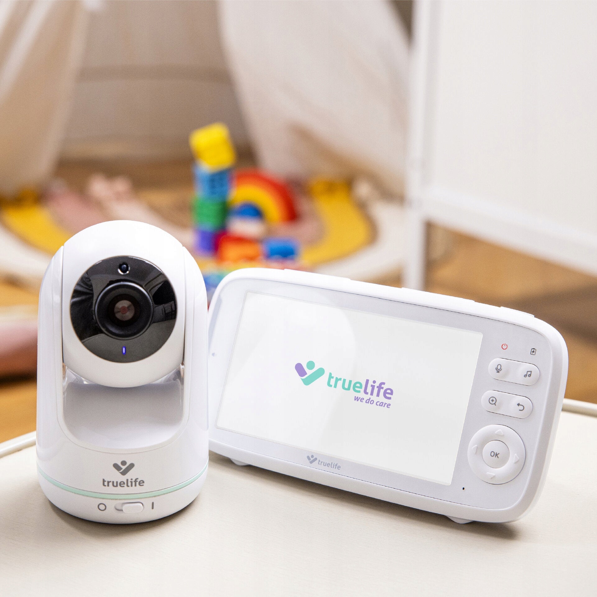Baby monitor TRUELIFE NannyCam R5 White Power supply USB