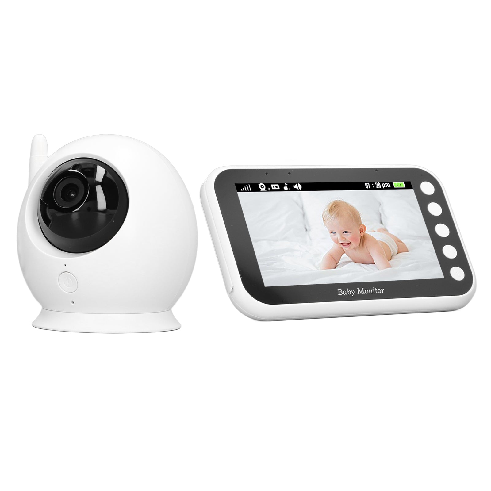 Baby monitor baby monitor 360 degree rotation 4,3 inch 3L screen