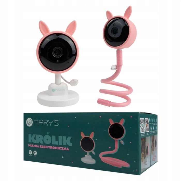 Baby monitor baby rabbit pink MARY'S Packaging status original