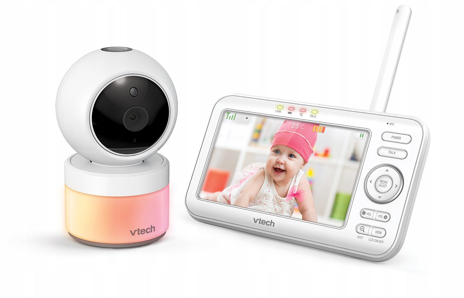 Baby monitor electronic video 5 inches VM-5463 WND D5 Brand VTech