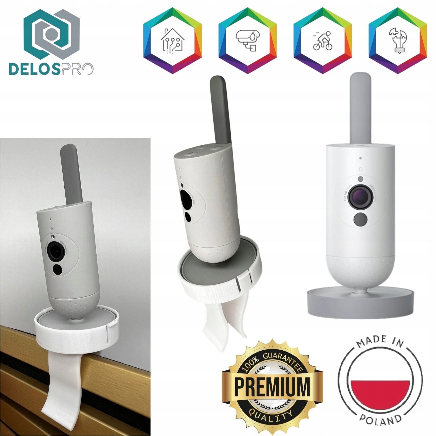 Baby monitor holder – designed for PHILIPS Avent SCD923/26 EAN (GTIN) 5906268539212