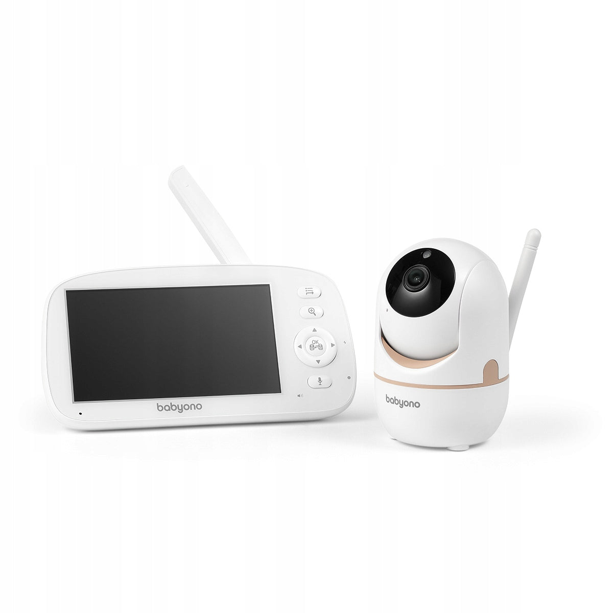 Baby monitor with camera monitor night mode VOX ZOOM LCD 5” CALMA Brand Babyono