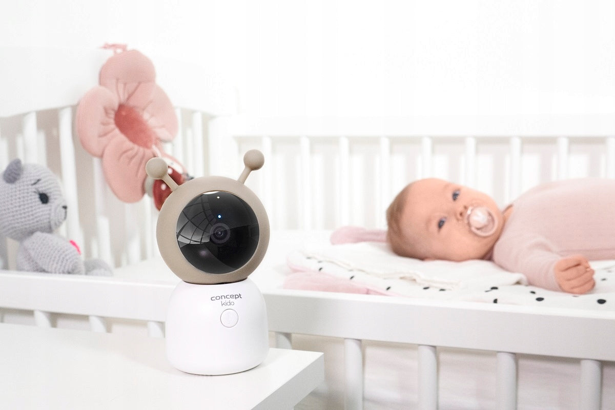 Baby monitor with video and LED lighting KIDO with monitor and