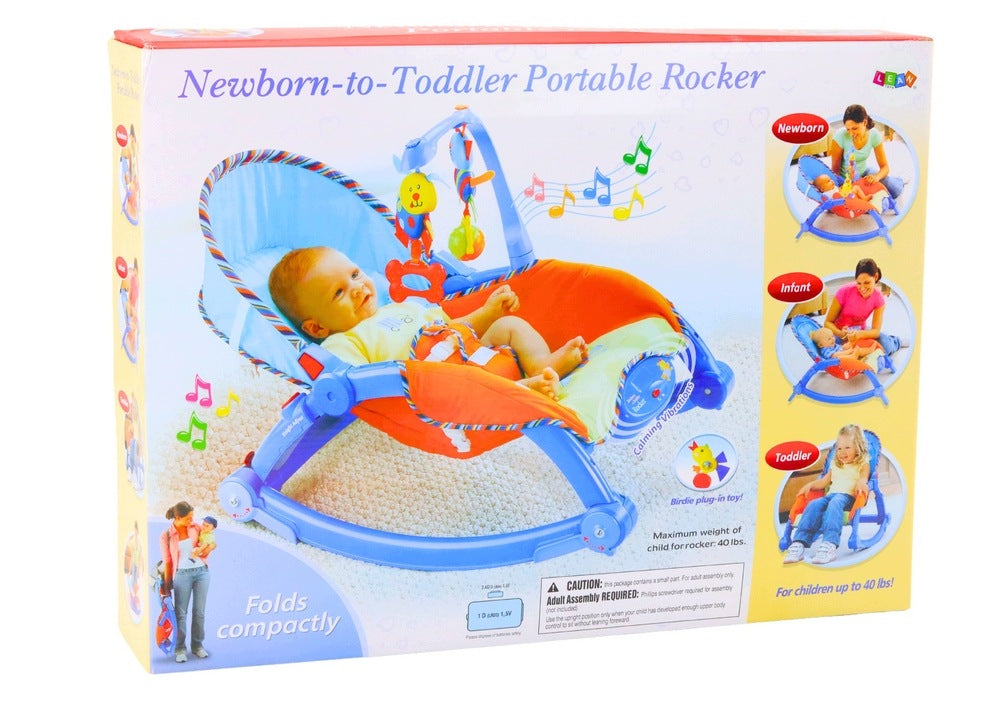 Baby rocker lounger with toys perfect for gift Length 366 cm