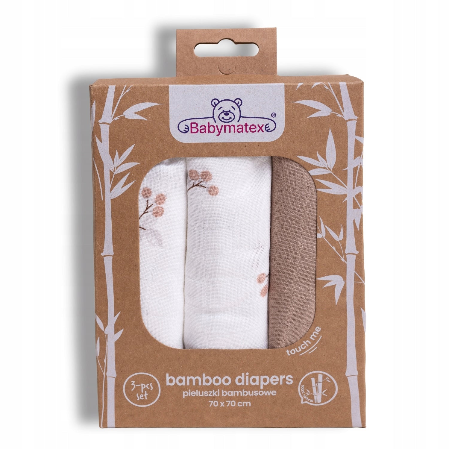BabyMatex BAMBOO Diaper Printing 3pcs 70x70 TB0510_02 BABY SHOWER Brand BabyMatex