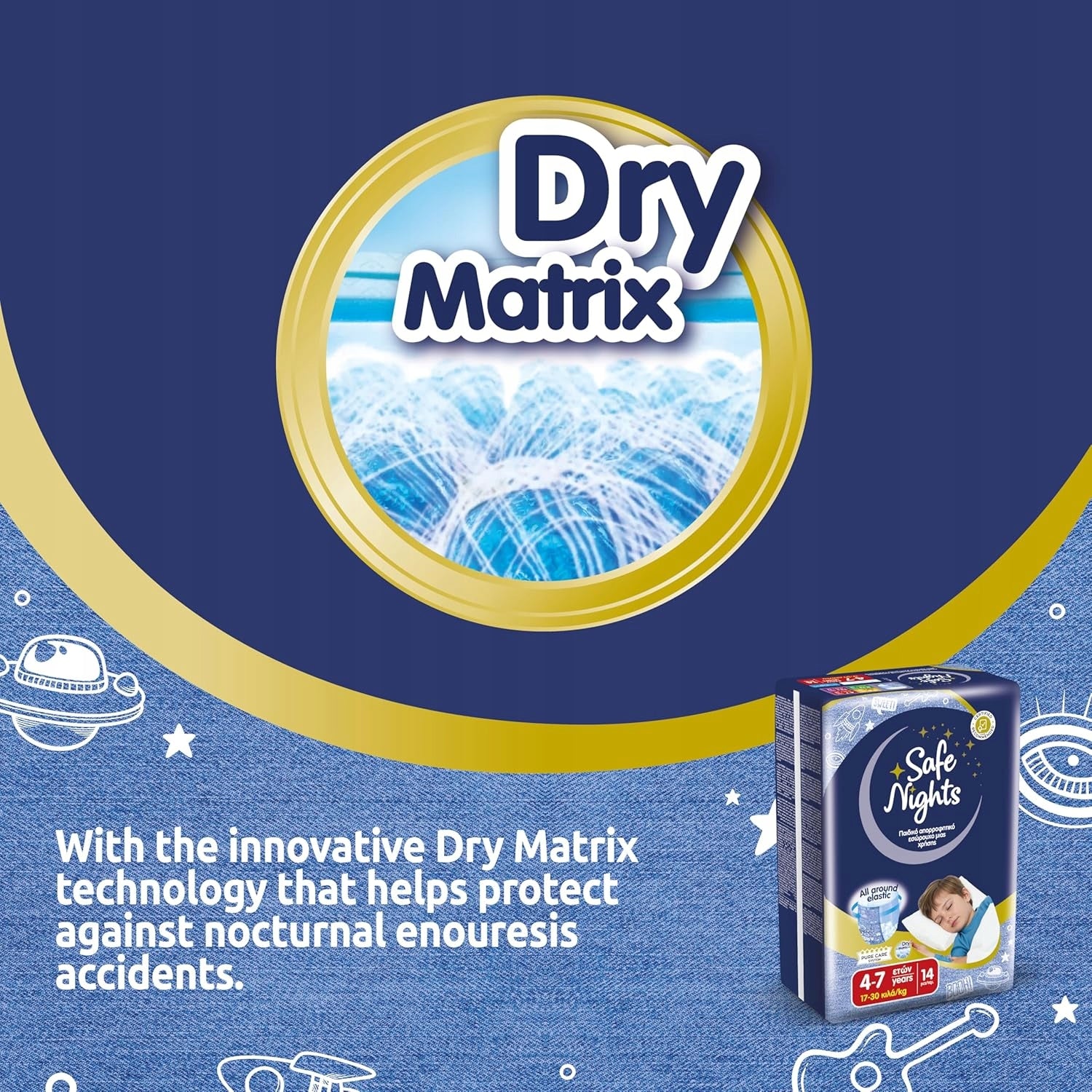 Babylino panties for bedwetting boys M 17-30 kg Oeko-Tex 14 pieces Brand no brand