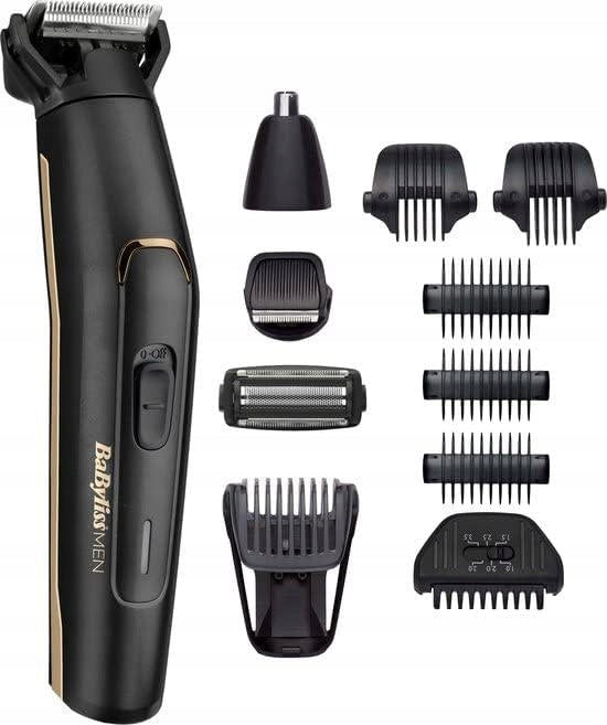 Babyliss Body Ear Hair Beard Trimmer Carbon Titanium 11 in 1 Brand BaByliss