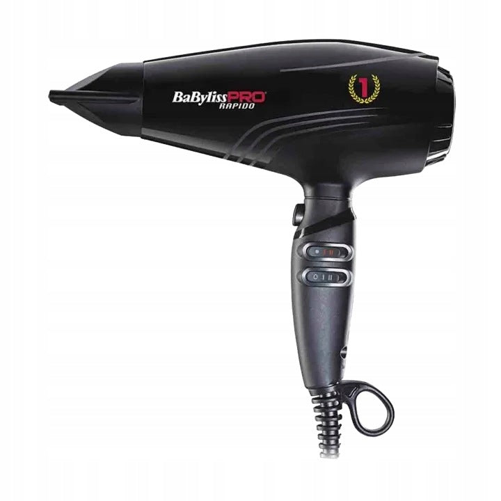 Babyliss Rapido (BAB7000IE) – hairdryer 2200 W, black