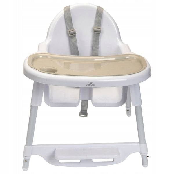 Babylo Eatin Mess Height Adjustable Highchair White Manufacturer code 165048