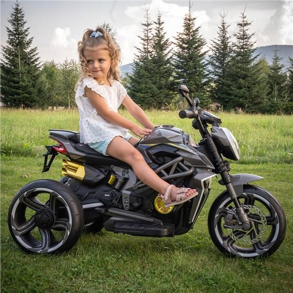 Babymix - CALABRE electric motorcycle battery motor black. Brand Baby Mix