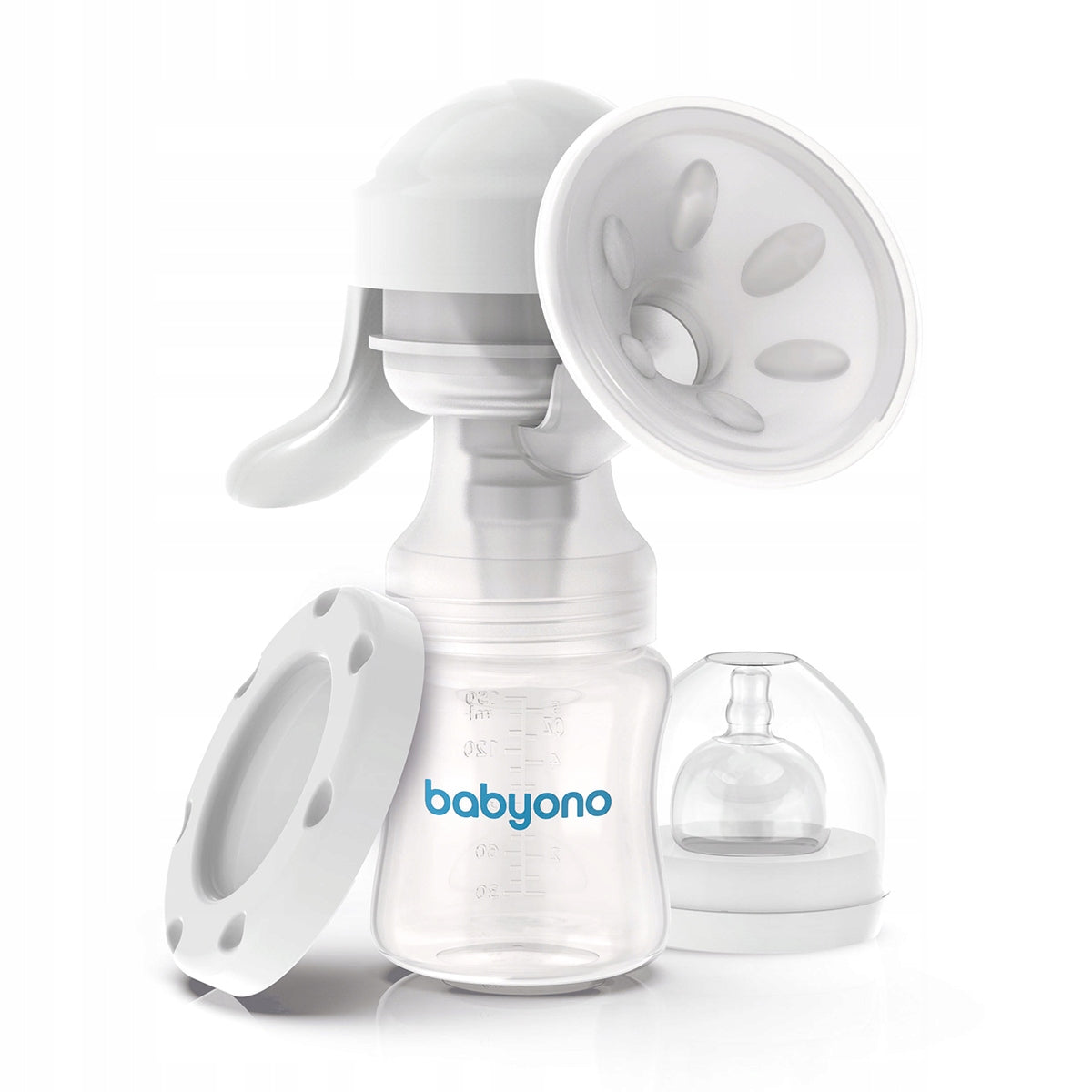 Babyono 301 Manual breast pump Anatomy