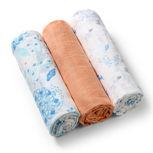 Babyono Muslin Diaper 70x70 3-Pack 348/09
