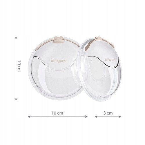 Babyono, lactation shells milk collectors, 2 pcs. Medical device no