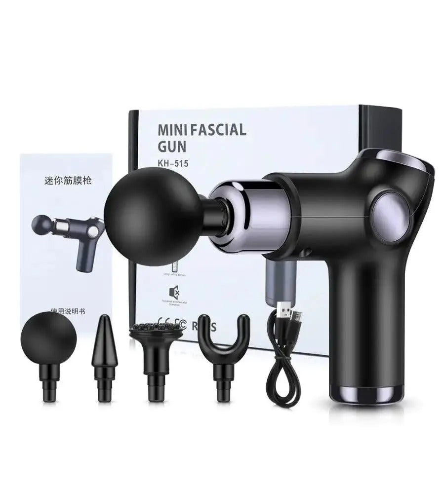 Back Body Massage Gun Anti-Cellulite Massager Set of 4 Tips