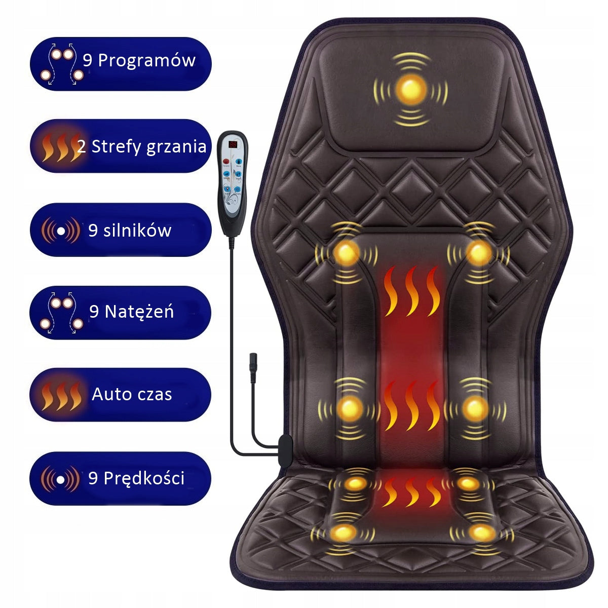 Back Massage Mat Shiatsu Massager