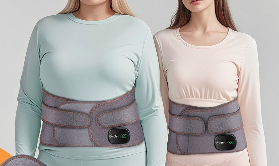 Back Massaging Belt With Heating And Vibration 3 LED Modes USB 5000mAh. Packaging status original