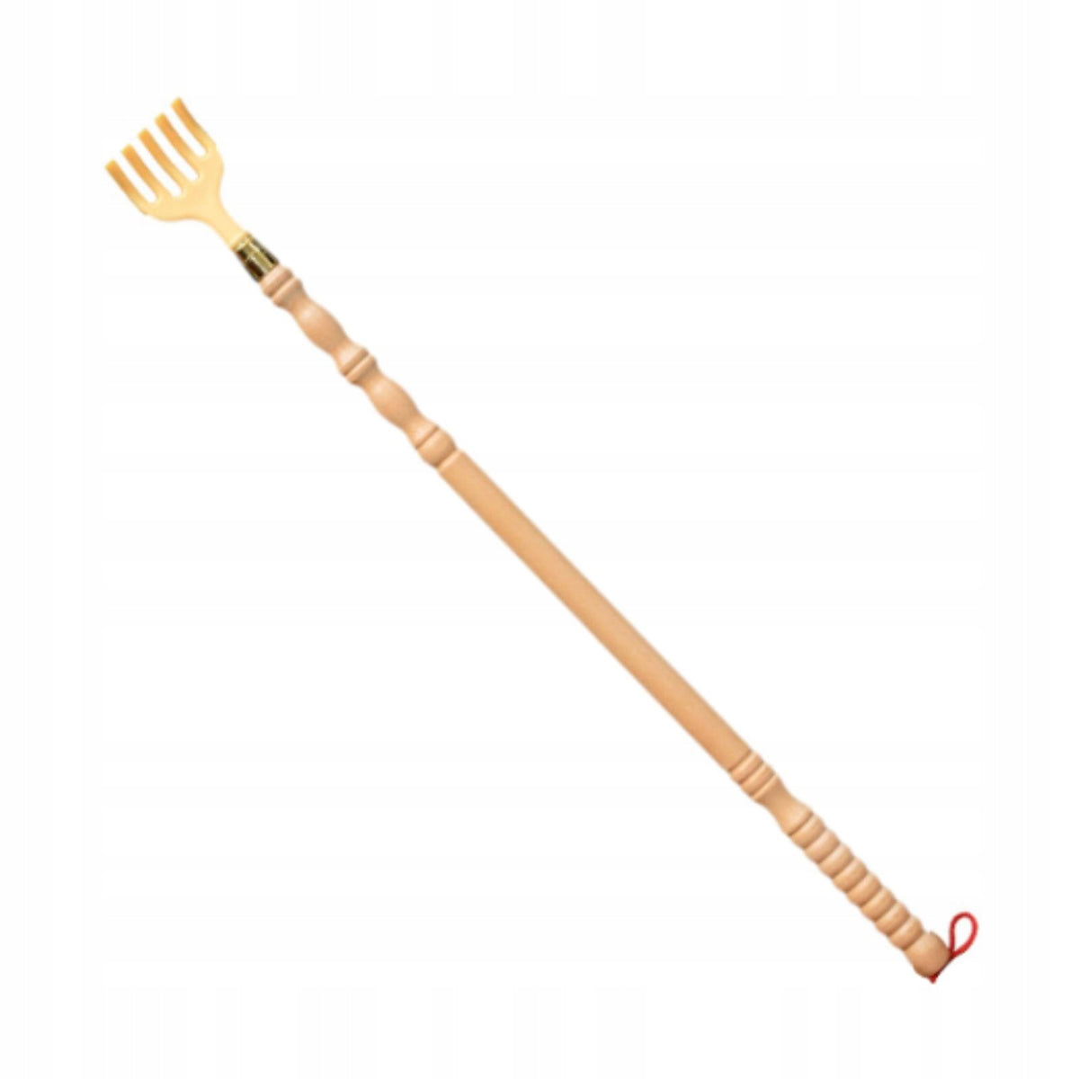 Back Scratcher Wood Strong Men Women Handheld Body Relaxation 18.5 inch Color brown