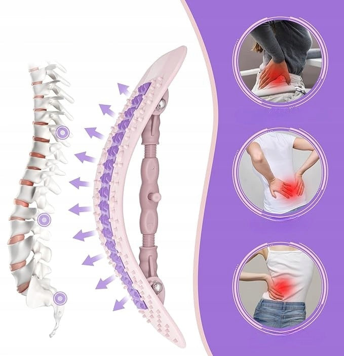 Back Stretcher Back Stretching Board Acupressure Massager Manufacturer code Rozciągacz Pleców Deska Do Rozciągania Pleców