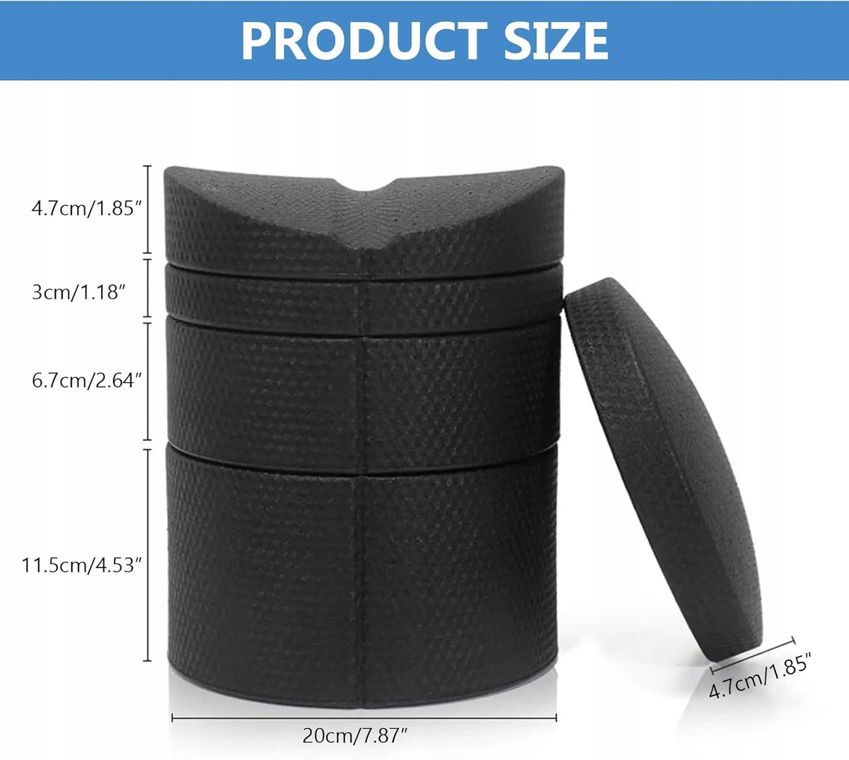 Back Stretching Device, BOZEERA Muscle Relaxation Massager 5pcs Manufacturer code 2014230051411