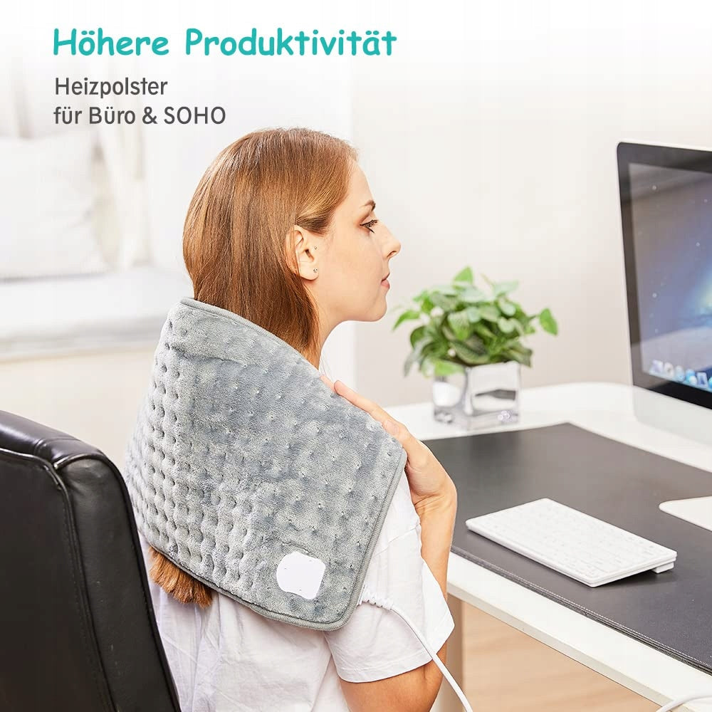 Back Warming Pillow 10 Degrees Temperature Color gray