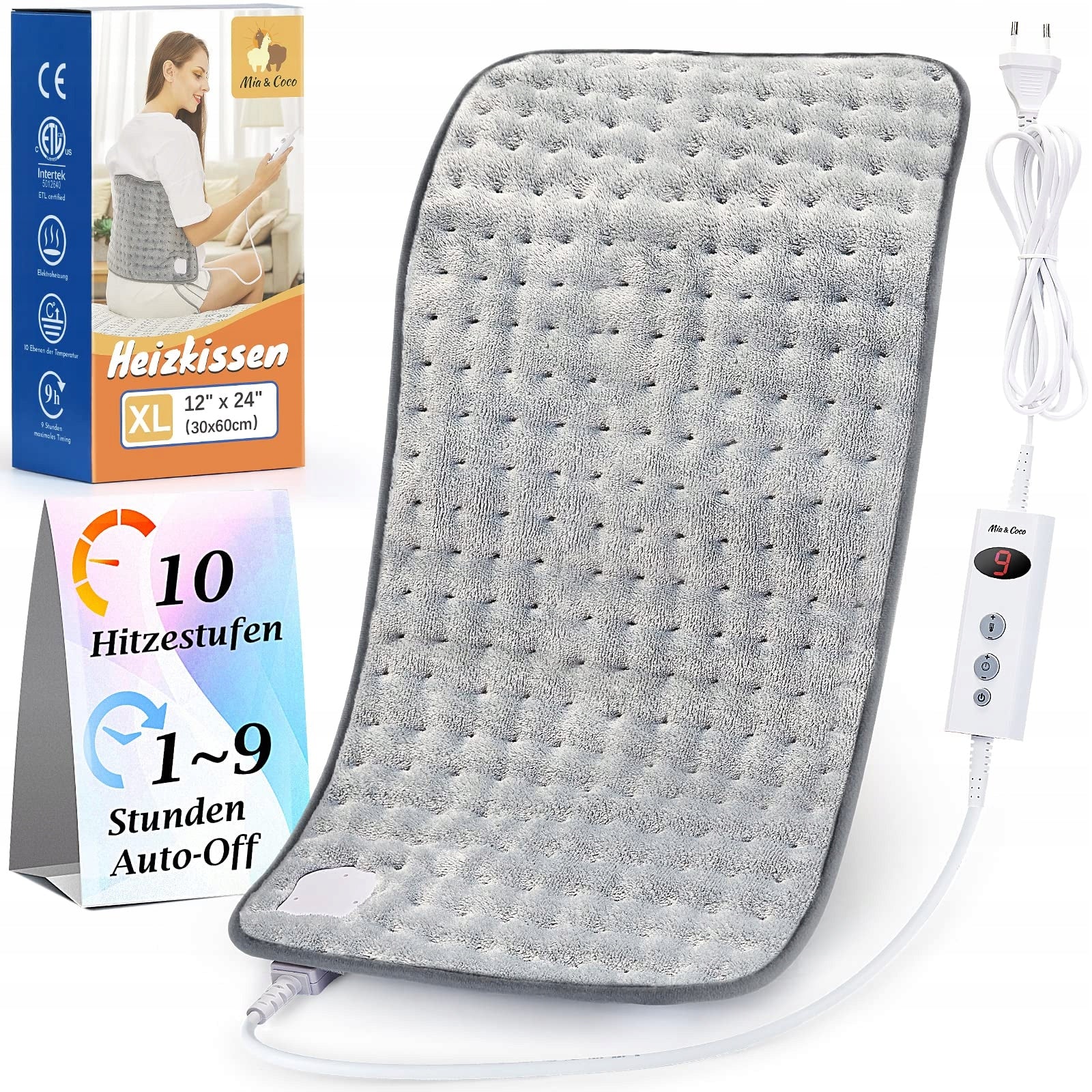 Back Warming Pillow 10 Degrees Temperature