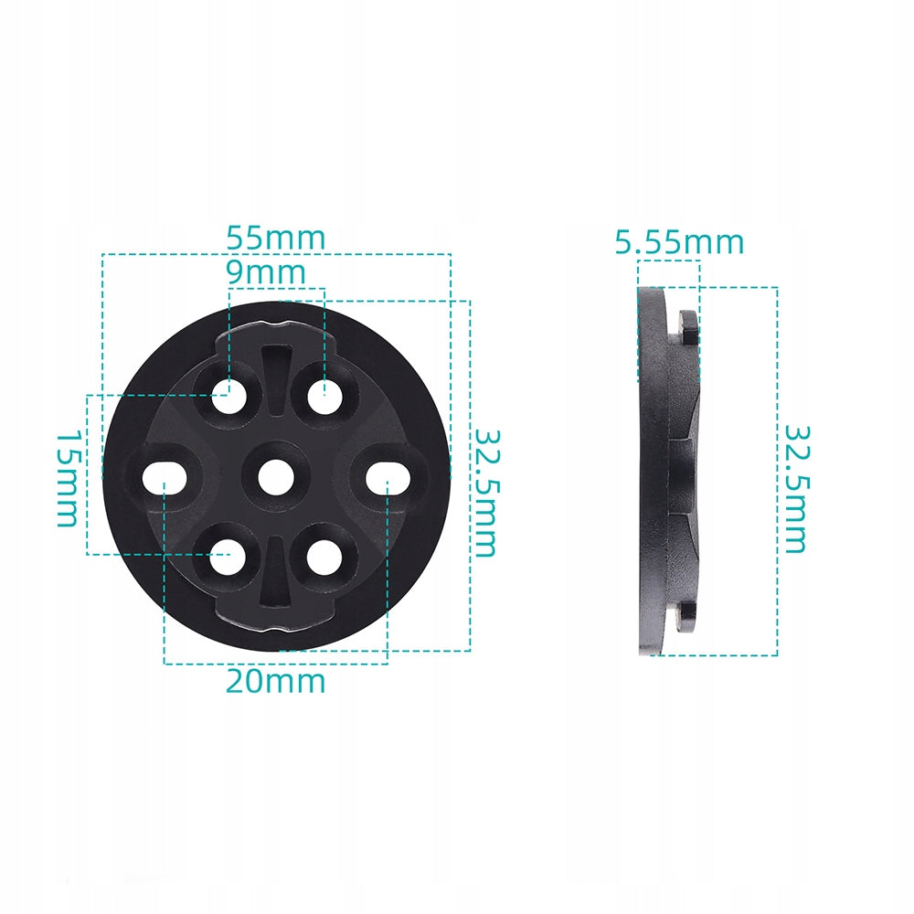 Back hooks for counter with GARMIN Edge mount ABS handle EAN (GTIN) 5905591253840
