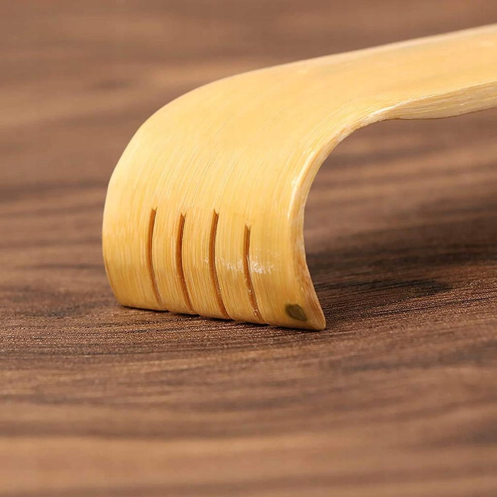 Back scratcher wooden bamboo long massager XXL 46 cm neck Model drapaczka
