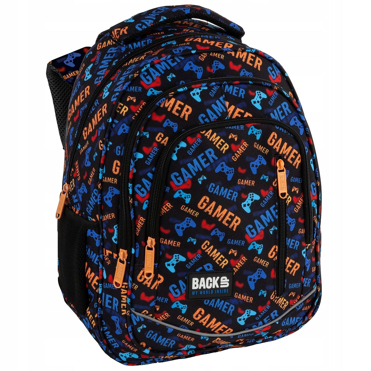 BackUP Gamer school backpack for boy G76 Derform