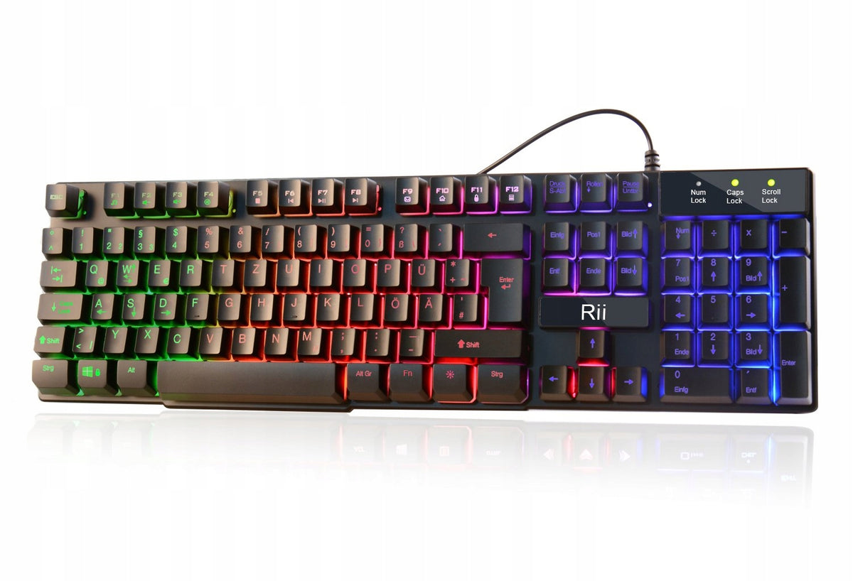 Backlit German keyboard DE Rii 9703 Manufacturer Rii
