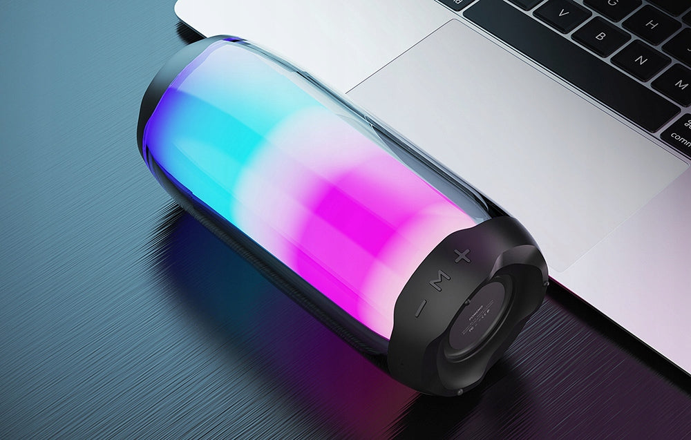 Backlit color Bluetooth speaker Foneng BL15 8W LED 4000mAh Packaging status original